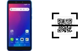 Wie lese ich QR-Codes auf einem Mobicel R1?