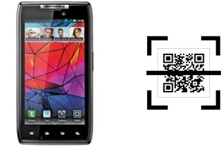 Wie lese ich QR-Codes auf einem Motorola RAZR XT910?