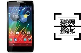 Wie lese ich QR-Codes auf einem Motorola RAZR HD XT925?