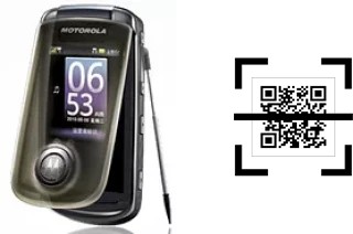 Wie lese ich QR-Codes auf einem Motorola A1680?