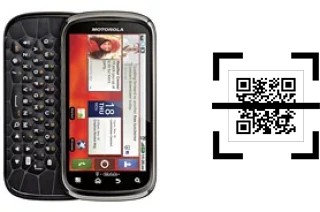 Wie lese ich QR-Codes auf einem Motorola Cliq 2?