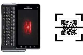 Wie lese ich QR-Codes auf einem Motorola DROID 3?