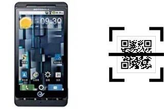 Wie lese ich QR-Codes auf einem Motorola DROID X ME811?