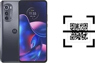 Wie lese ich QR-Codes auf einem Motorola Edge (2022)?