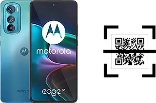 Wie lese ich QR-Codes auf einem Motorola Edge 30?