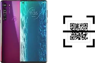 Wie lese ich QR-Codes auf einem Motorola Edge?