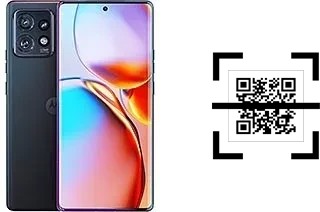 Wie lese ich QR-Codes auf einem Motorola Edge+ (2023)?