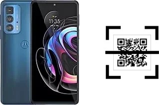 Wie lese ich QR-Codes auf einem Motorola Edge 20 Pro?