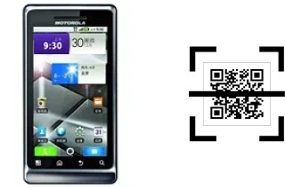 Wie lese ich QR-Codes auf einem Motorola MILESTONE 2 ME722?