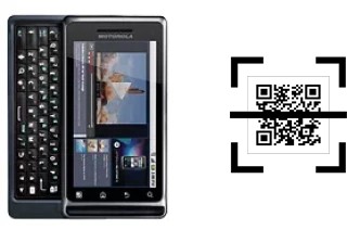 Wie lese ich QR-Codes auf einem Motorola MILESTONE 2?