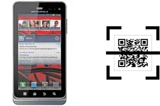 Wie lese ich QR-Codes auf einem Motorola MILESTONE 3 XT860?