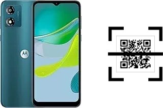 Wie lese ich QR-Codes auf einem Motorola Moto E13?