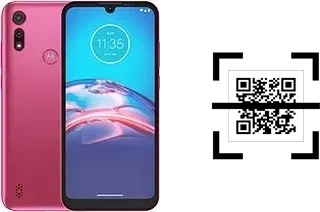 Wie lese ich QR-Codes auf einem Motorola Moto E6i?