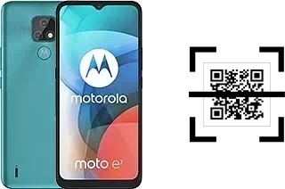 Wie lese ich QR-Codes auf einem Motorola Moto E7?