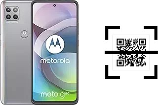 Wie lese ich QR-Codes auf einem Motorola Moto G 5G?