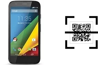 Wie lese ich QR-Codes auf einem Motorola Moto G?