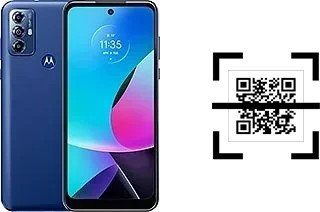 Wie lese ich QR-Codes auf einem Motorola Moto G Play (2023)?