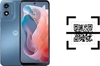 Wie lese ich QR-Codes auf einem Motorola Moto G Play (2024)?