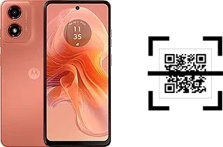 Wie lese ich QR-Codes auf einem Motorola Moto G04s?