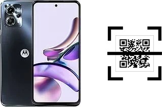 Wie lese ich QR-Codes auf einem Motorola Moto G13?