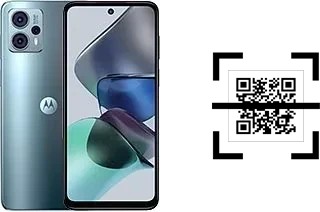 Wie lese ich QR-Codes auf einem Motorola Moto G23?