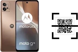 Wie lese ich QR-Codes auf einem Motorola Moto G32?