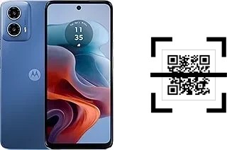 Wie lese ich QR-Codes auf einem Motorola Moto G34?