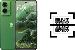 Wie lese ich QR-Codes auf einem Motorola Moto G35?