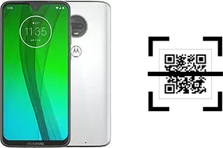 Wie lese ich QR-Codes auf einem Motorola Moto G7?