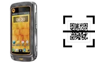 Wie lese ich QR-Codes auf einem Motorola MT810lx?