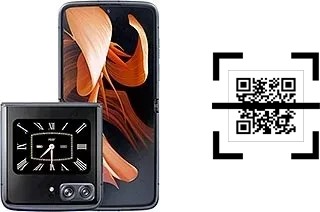 Wie lese ich QR-Codes auf einem Motorola Moto Razr 2022?