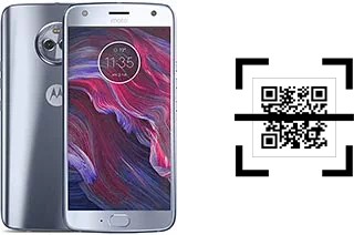 Wie lese ich QR-Codes auf einem Motorola Moto X4?