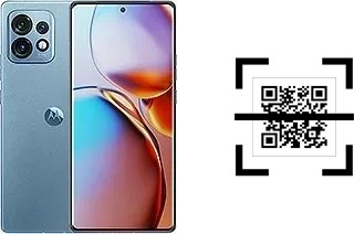 Wie lese ich QR-Codes auf einem Motorola Moto X40?