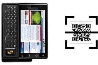 Wie lese ich QR-Codes auf einem Motorola MOTO XT702?