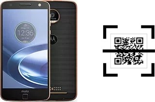 Wie lese ich QR-Codes auf einem Motorola Moto Z Force?