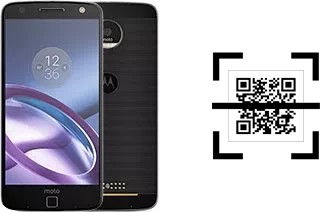 Wie lese ich QR-Codes auf einem Motorola Moto Z?