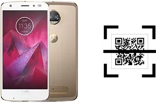 Wie lese ich QR-Codes auf einem Motorola Moto Z2 Force?