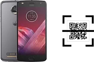 Wie lese ich QR-Codes auf einem Motorola Moto Z2 Play?