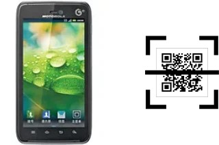 Wie lese ich QR-Codes auf einem Motorola MT917?