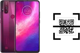 Wie lese ich QR-Codes auf einem Motorola One Hyper?