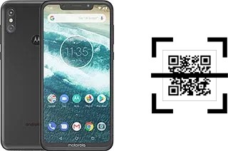 Wie lese ich QR-Codes auf einem Motorola One Power (P30 Note)?