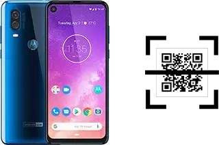 Wie lese ich QR-Codes auf einem Motorola One Vision?