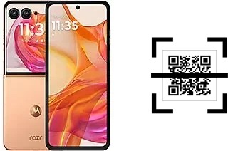 Wie lese ich QR-Codes auf einem Motorola Razr 50 Ultra?