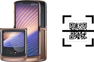 Wie lese ich QR-Codes auf einem Motorola Razr 5G?