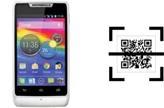 Wie lese ich QR-Codes auf einem Motorola RAZR D1?