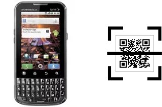 Wie lese ich QR-Codes auf einem Motorola XPRT MB612?