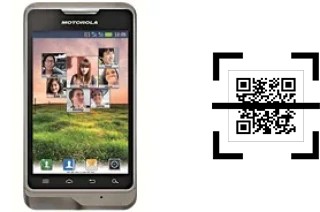 Wie lese ich QR-Codes auf einem Motorola XT390?