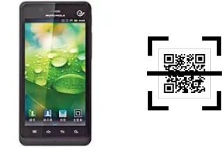 Wie lese ich QR-Codes auf einem Motorola XT928?