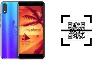 Wie lese ich QR-Codes auf einem MyPhone myXi1?