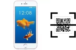 Wie lese ich QR-Codes auf einem Nipda Tsunami IP6 Plus?